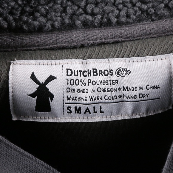 Dutch Bros Half Snap Sherpa Pullover - Picture 7 of 7